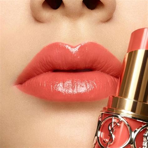 ysl volupte shine coral plume|YSL love shine lipstick.